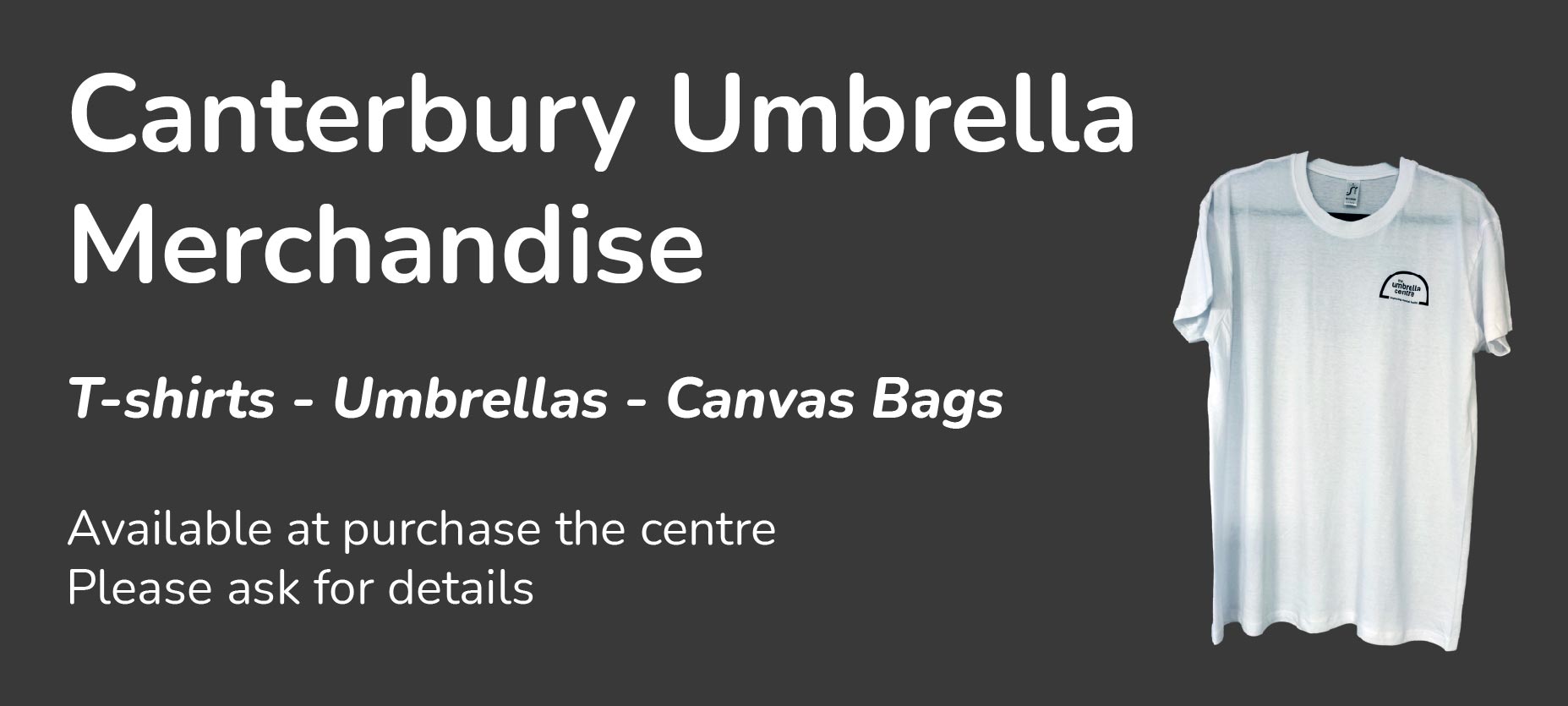 Canterbury Umbrella Merhcandise